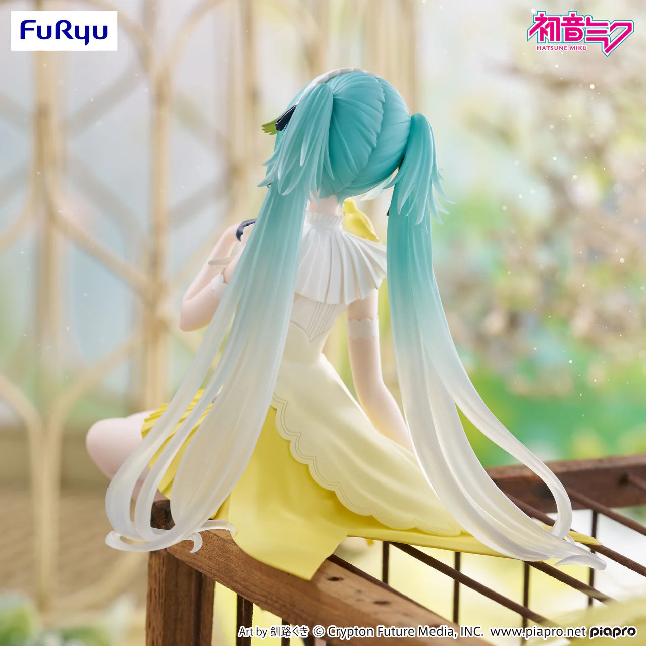 Vocaloid Hatsune Miku (Canary Bird) Noodle Stopper Figure