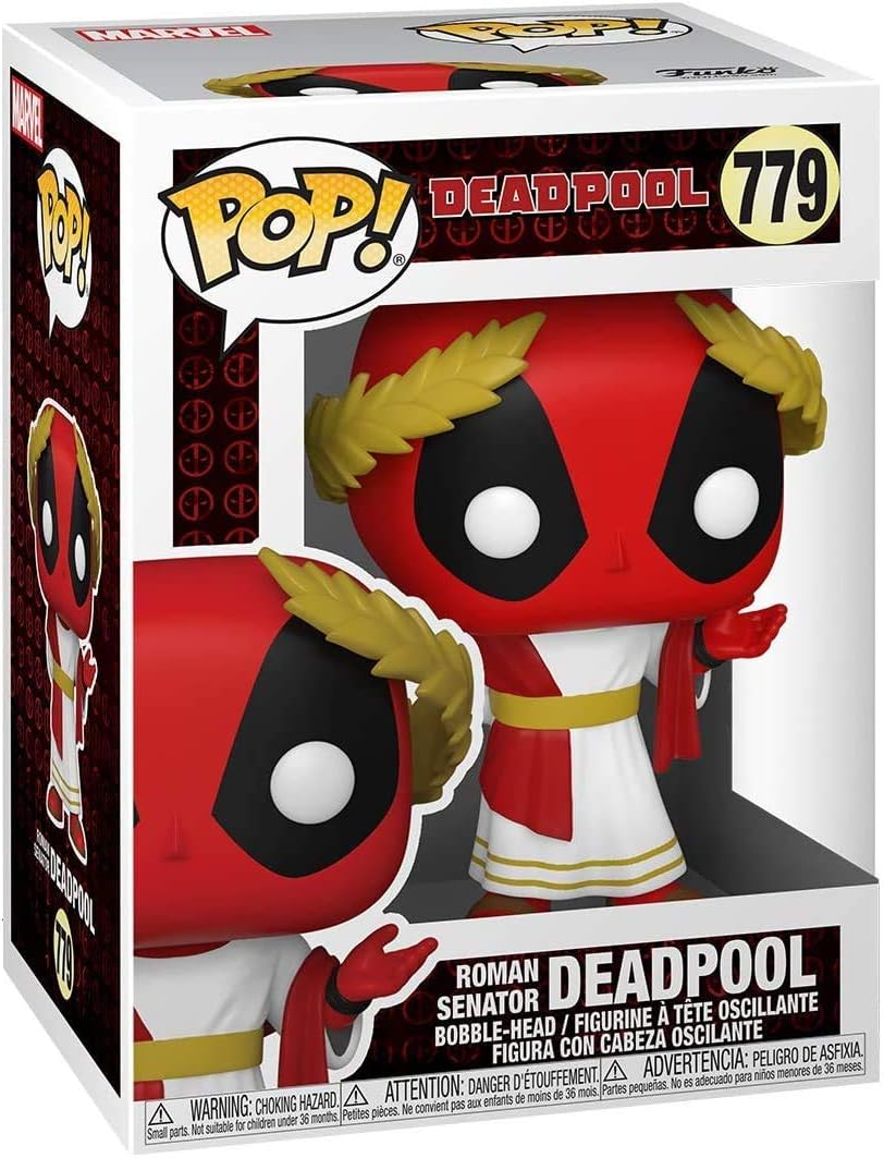 Roman Senator Deadpool Pop #779 Pop Marvel Deadpool Vinyl Figure