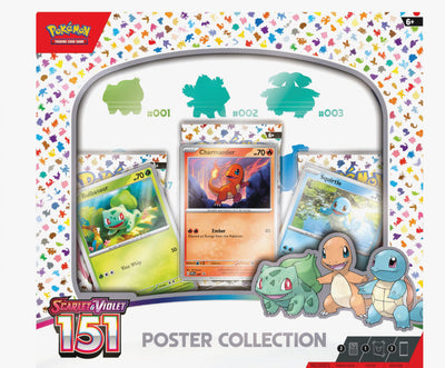Pokemon Trading Card Game: Scarlet and Violet 151 Collection - Poster Collection