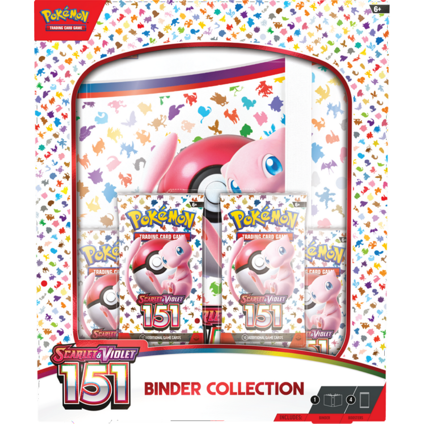 Pokemon Trading Card Games Scarlet & Violet 3.5 151 Binder Collection