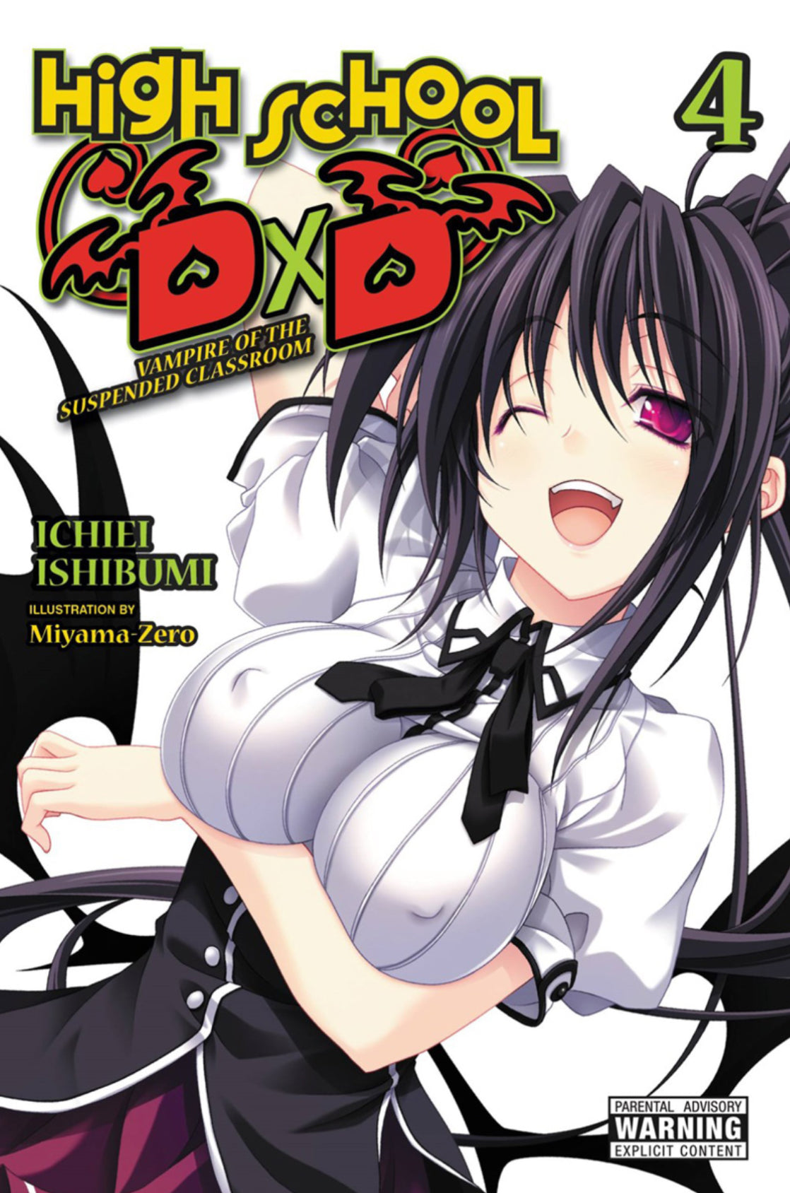 High School DxD Novel Volume 4 Vampire of the Suspended Classroom Manga