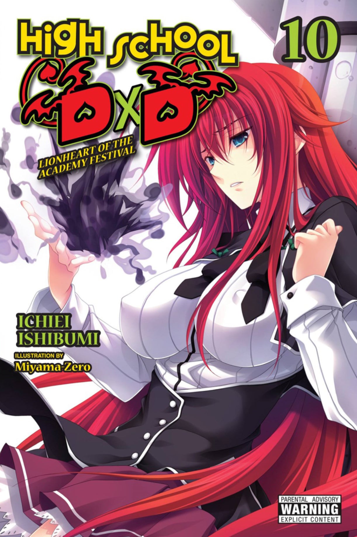 High School DxD Novel Volume 10 Lionheart of the Academy Festival Manga