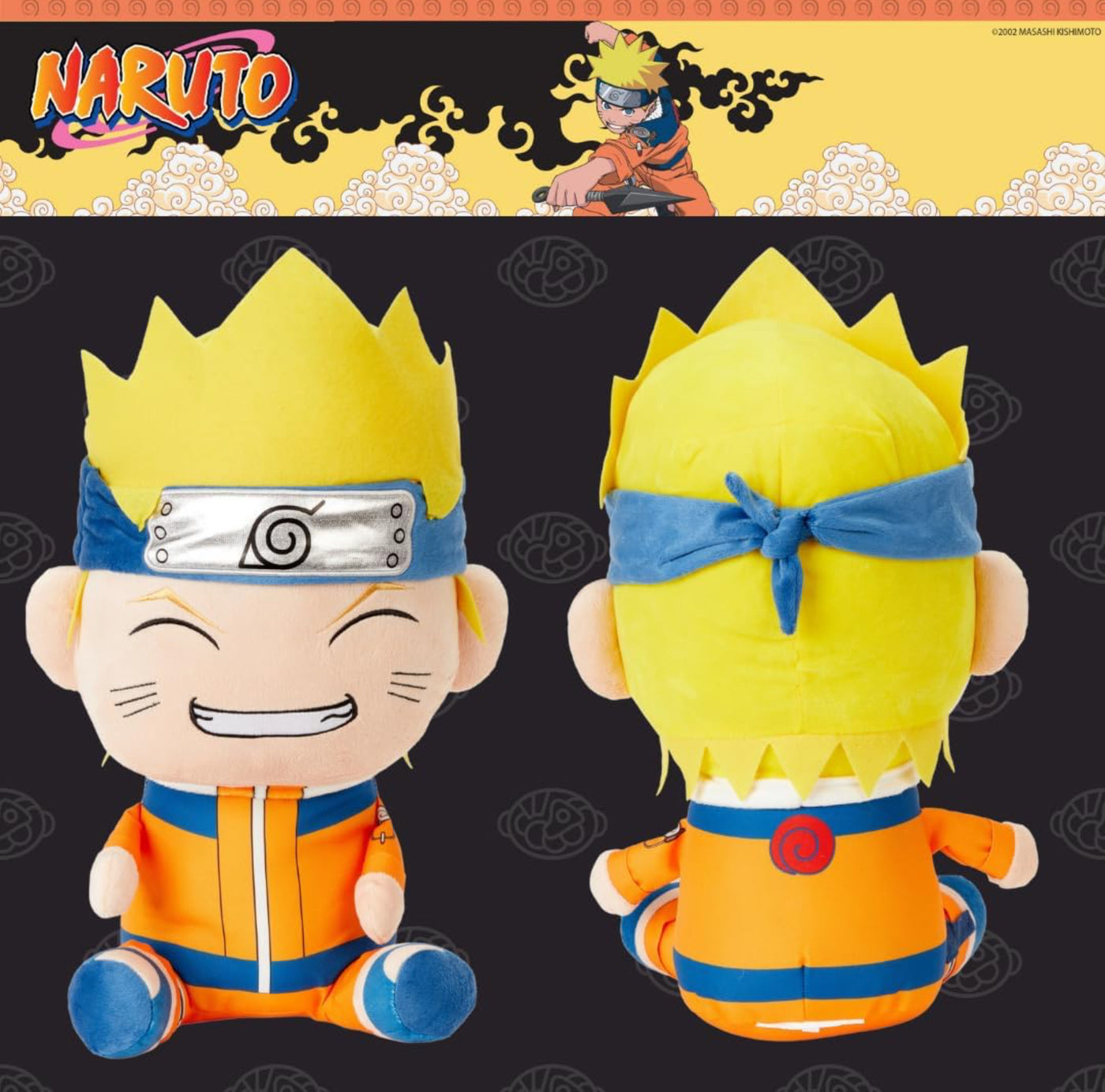 Naruto Anime Ninja Kids Bedding Super Soft Plush Cuddle Pillow Buddy