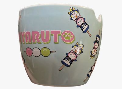 Naruto Nyaruto Noodle Bowl with chopsticks Celeste