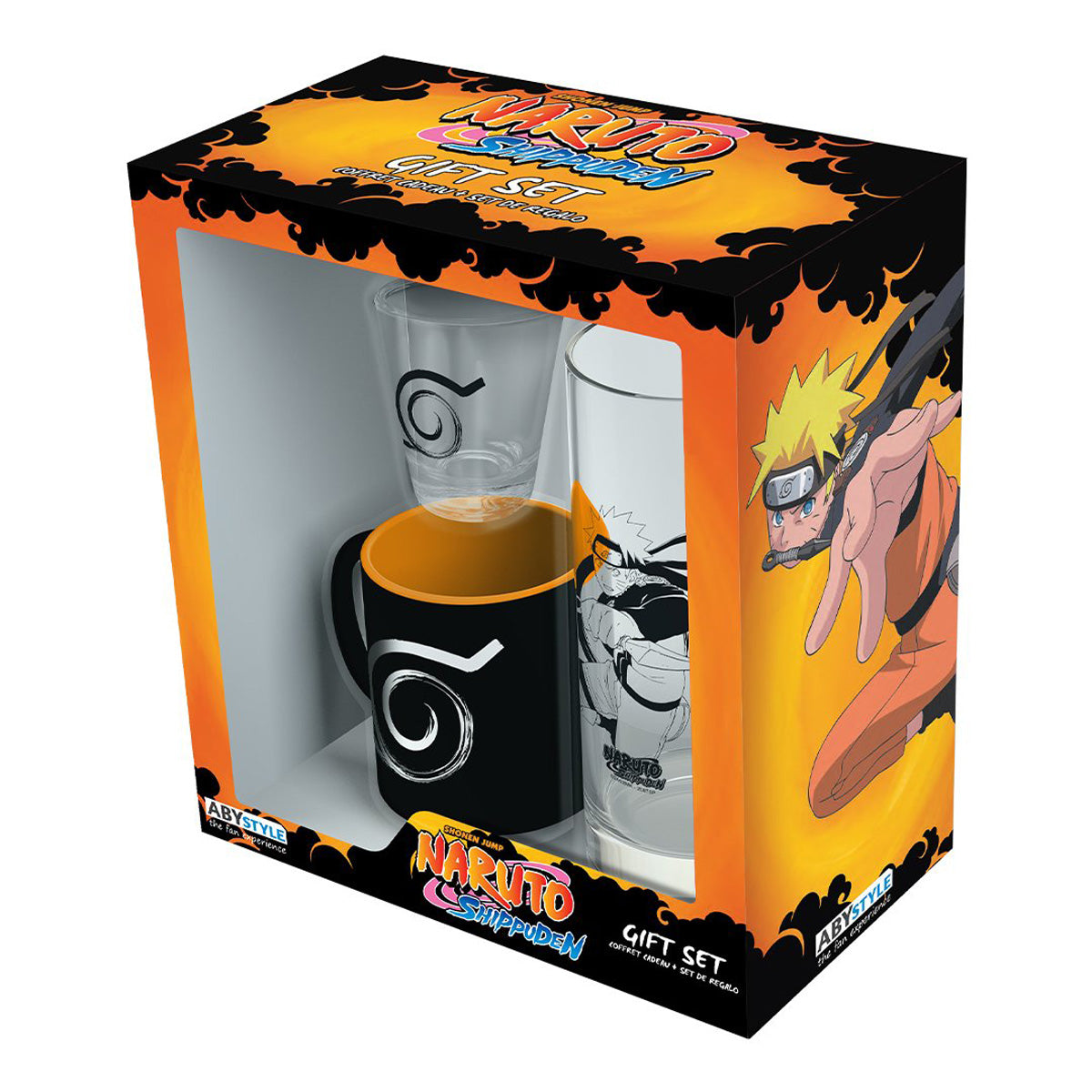 Naruto Shippuden 3 Piece Drinkware Set