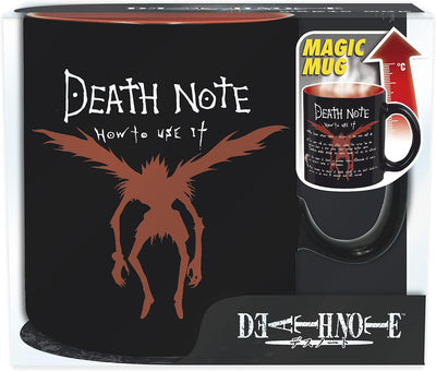 ABYSTYLE Death Note Anime and Manga Ceramic Coffee and Tea Mugs Perfect for Hot or Cold Beverages