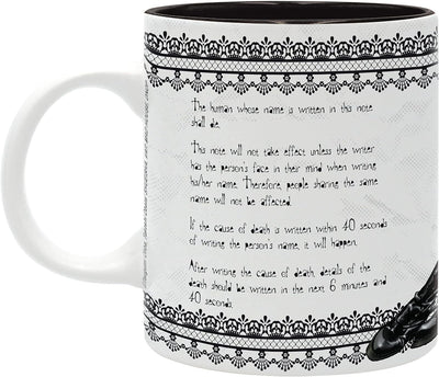 ABYSTYLE Death Note Misa Mug Ceramic Coffee Tea Mug Holds 11 Fl Oz.