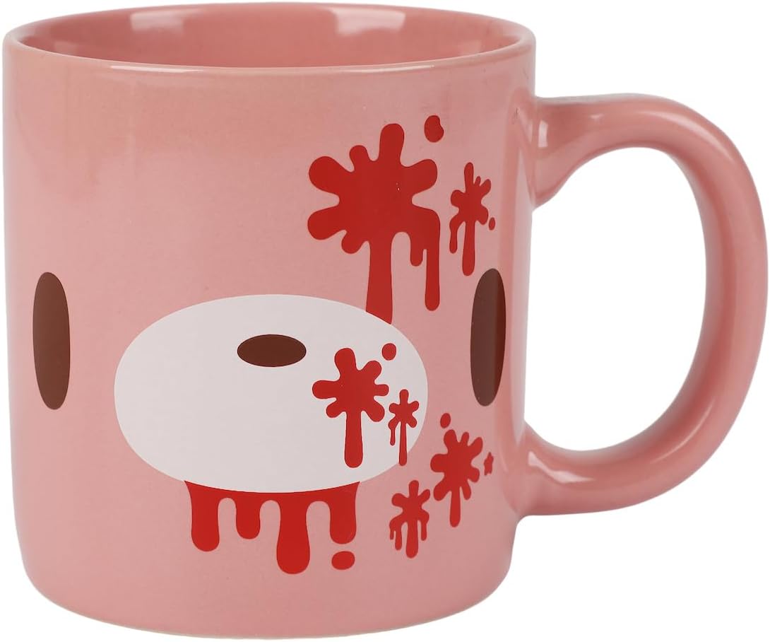 Gloomy Bear Blood Splatter Heart 16 Oz Ceramic Mug