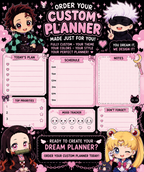 Customized Digital Planner Bundle Printable