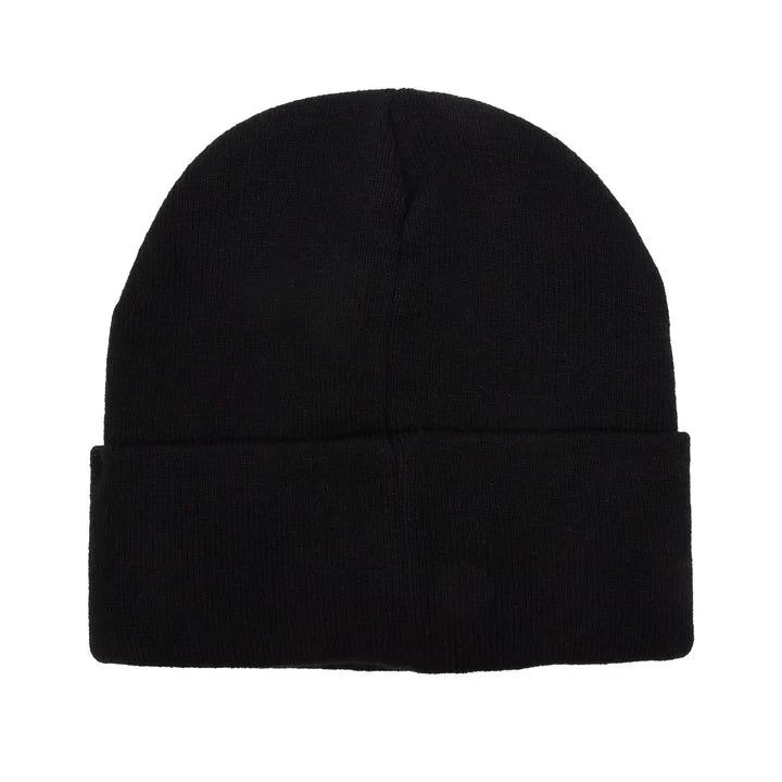 KPop Demon Hunters Huntr/x Black Cuff Knit Beanie