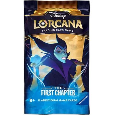 Lorcana Trading Card Game The First Chapter Booster Pack (12 Cards)