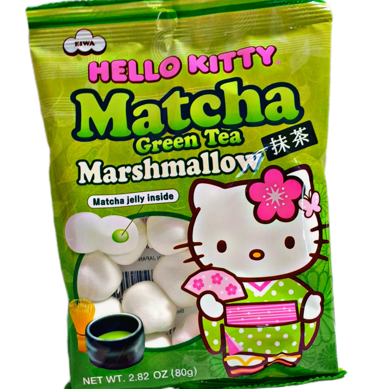 Hello Kitty Matcha Green Tea Marshmallow