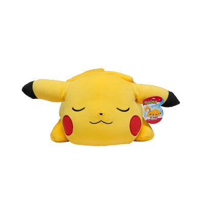 Pokemon Pikachu Sleeping Plush - 18-Inch Premium Plush in Sleeping Pose