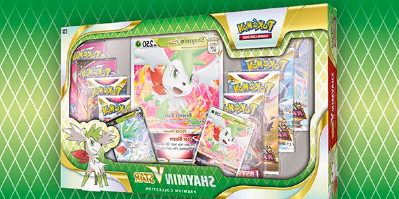 Pokémon Trading Card Games: Shaymin Vstar Premium Collection