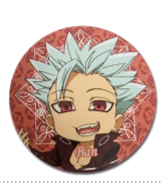 THE SEVEN DEADLY SINS - BAN BUTTON 1.25''