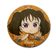 THE SEVEN DEADLY SINS - DIANE BUTTON 1.25"