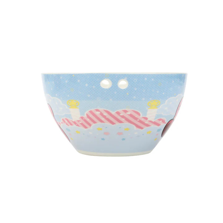 Kirby Star Wand Ceramic Ramen Bowl With Plastic Chopsticks