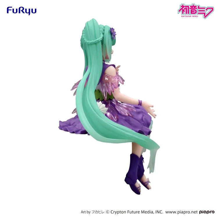 Vocaloid Hatsune Miku (Flower Fairy Cosmos Purple Color Ver.) Noodle Stopper Figure