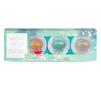 MAD BEAUTY - DISNEY LITTLE MERMAID CLAY MASK TRIO