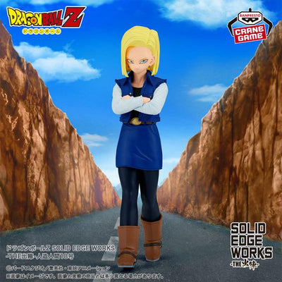 Dragon Ball Z Android 18 Solid Edge Works Statue