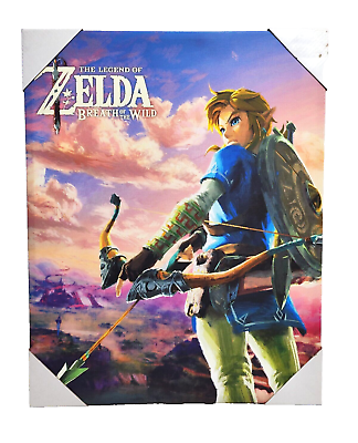 Legend Of Zelda Breath Of The Wild Wall Art 20x16" Licensed Nintendo CTF