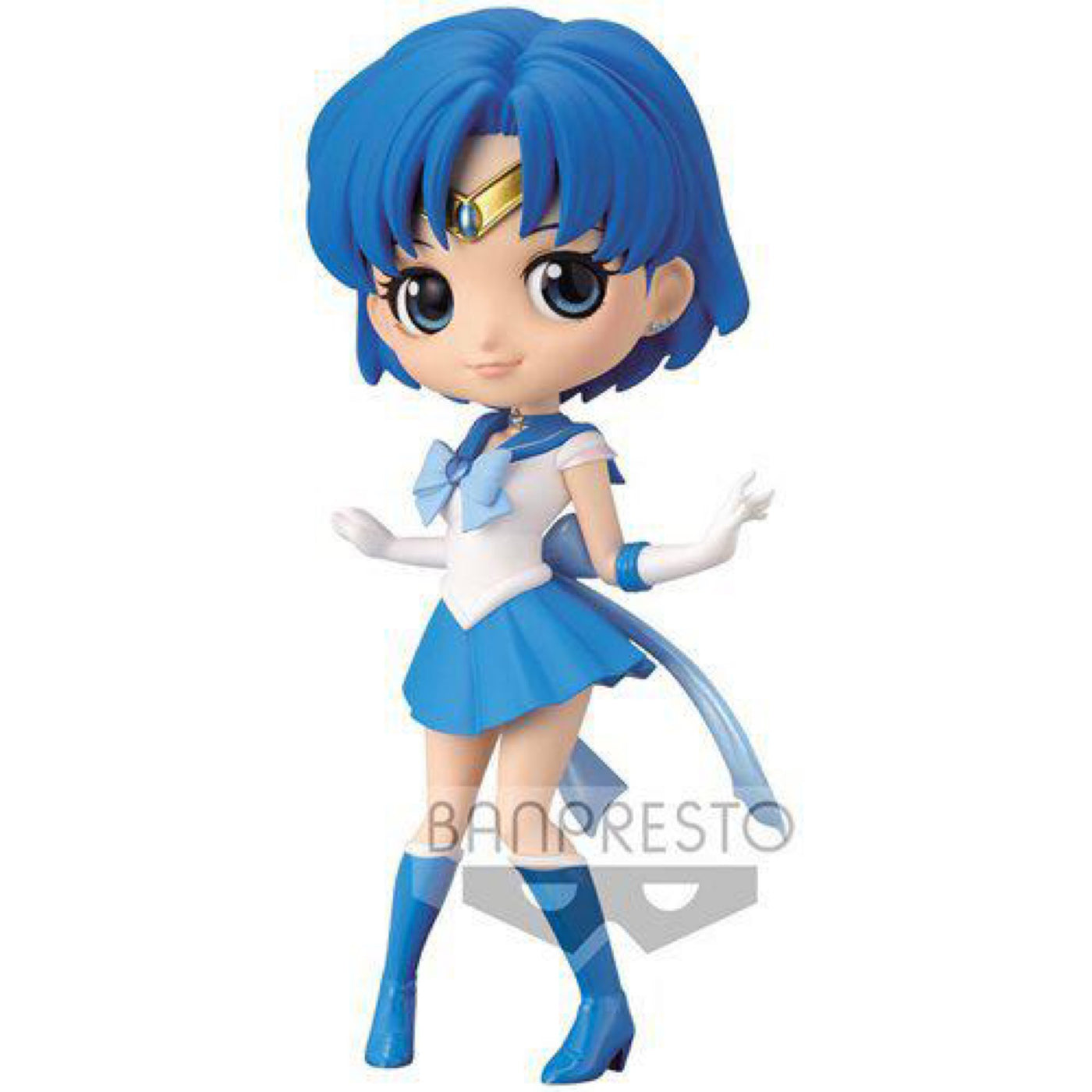 Sailor Moon Q Posket Super Sailor Mercury Collectible Figure (Version 1)