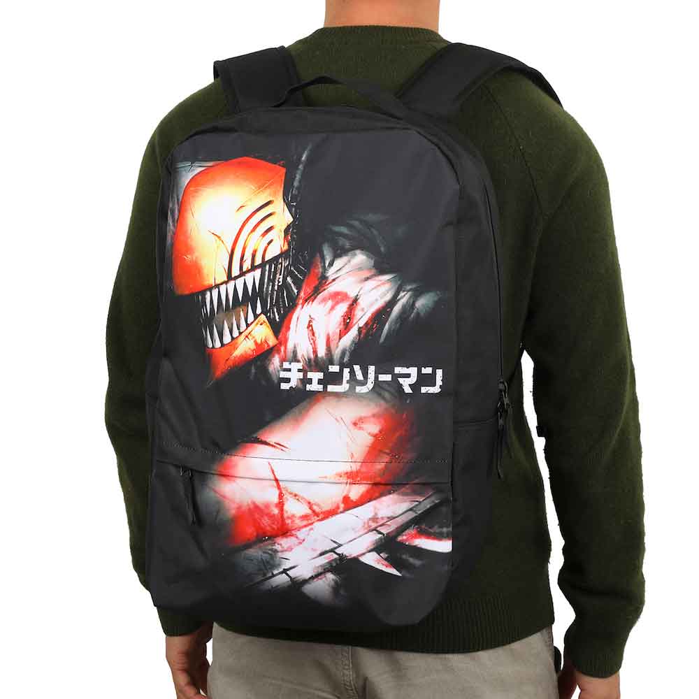 CHAINSAW MAN SUBLIMATED LAPTOP BACKPACK