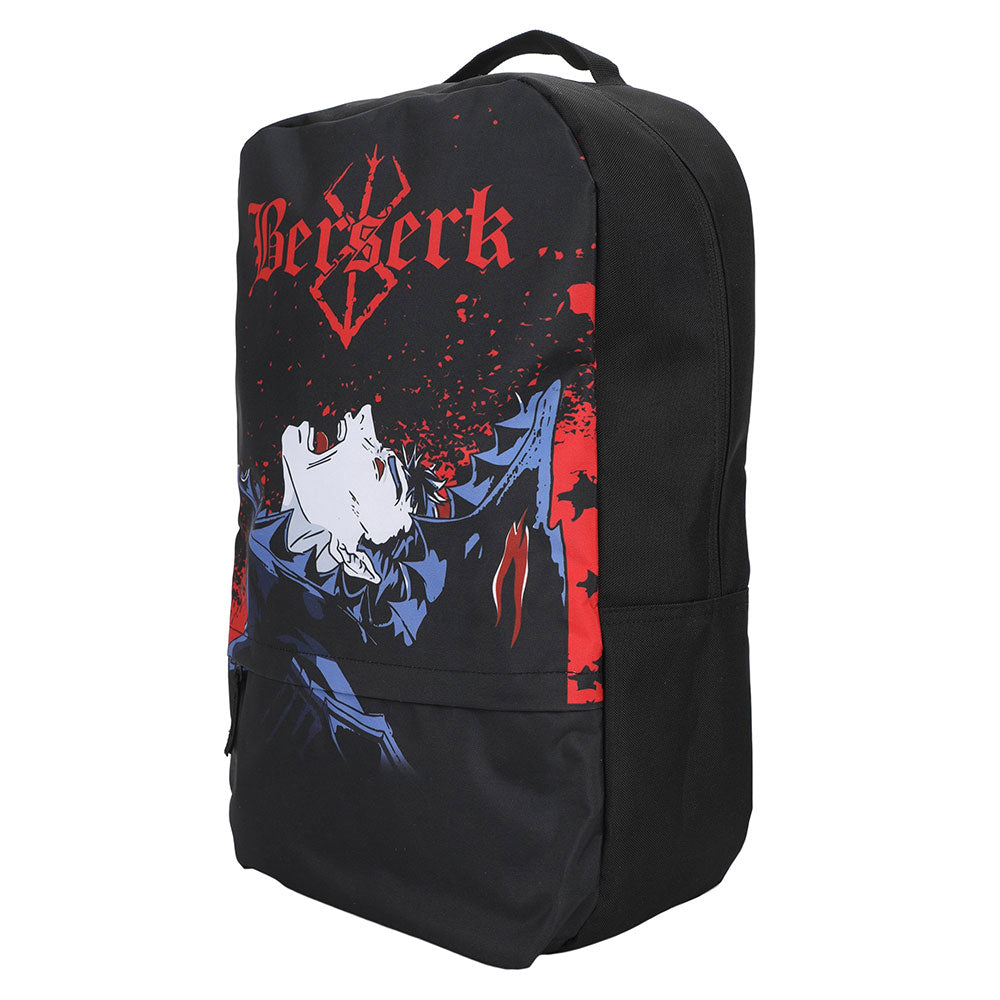 BERSERK BLACK SWORDSMAN SUBLIMATED LAPTOP BACKPACK