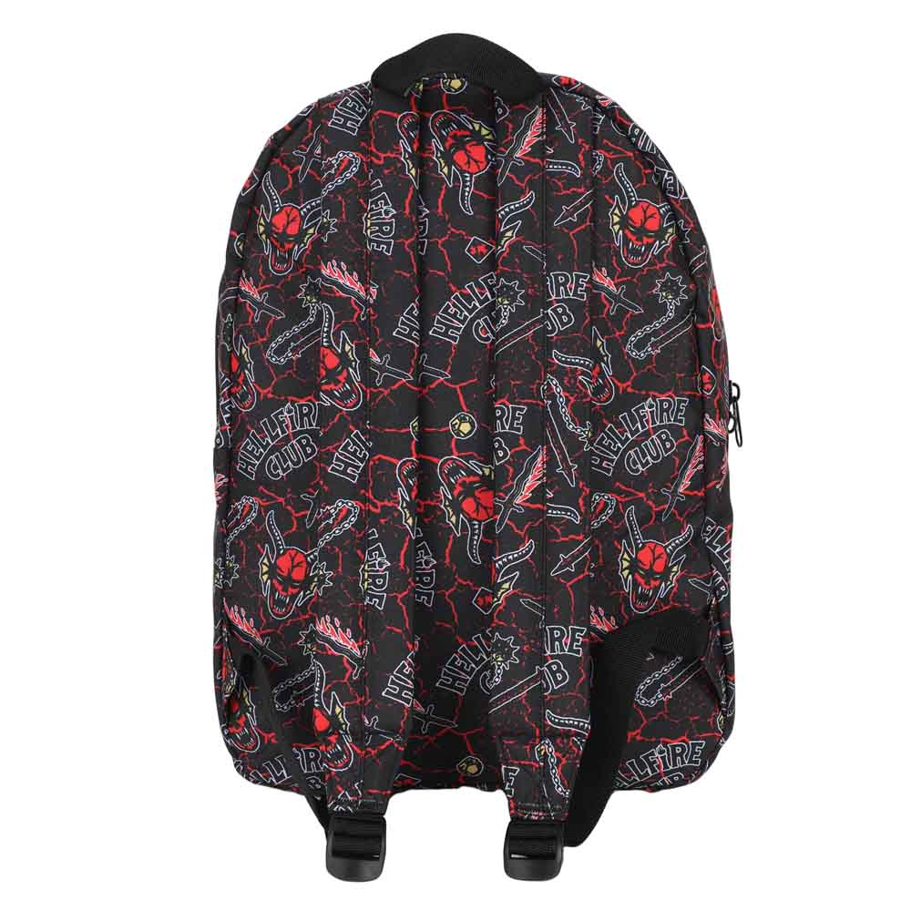 STRANGER THINGS HELLFIRE CLUB AOP LAPTOP BACKPACK