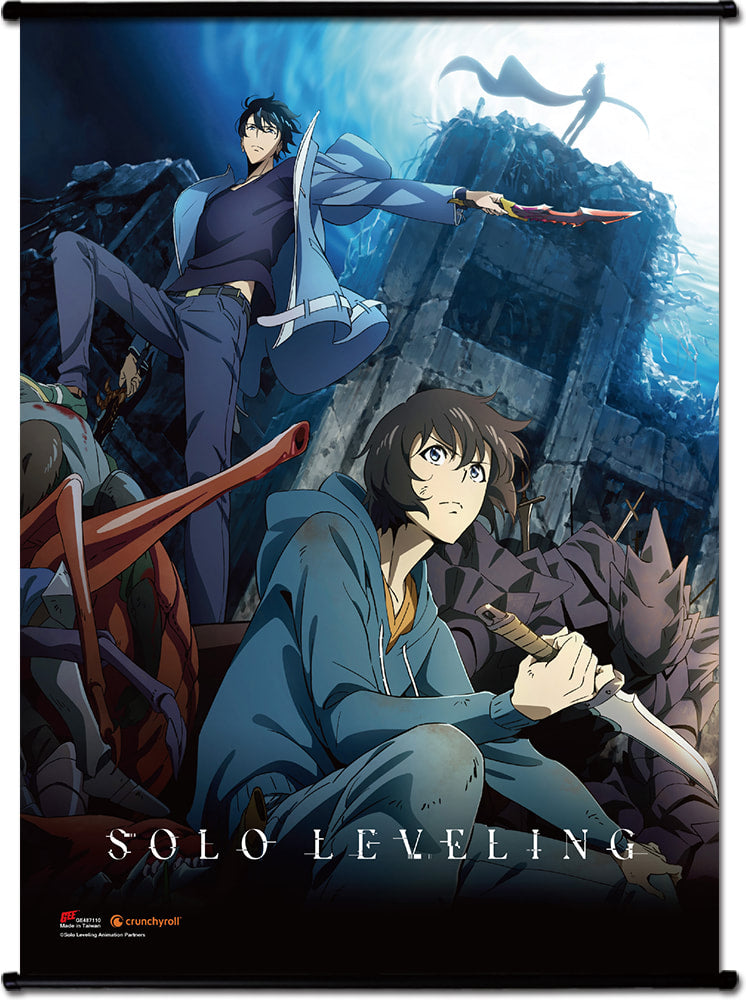 SOLO LEVELING - SUNG JINWOO KEY ART WALLSCROLL