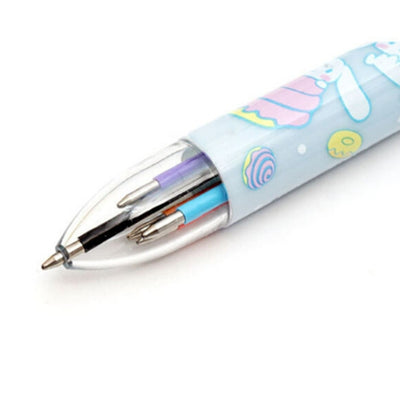 SANRIO FIGURE 6-COLOR BALLPOINT PEN - CINNAMOROLL