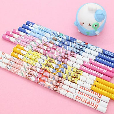 MOLANG FIGURE 3-PCS PENCIL SET