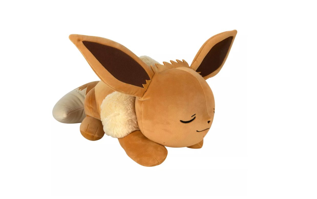 Pokemon 18” Plush Sleeping Eevee - Cuddly- Must Have for Pokémon Fans