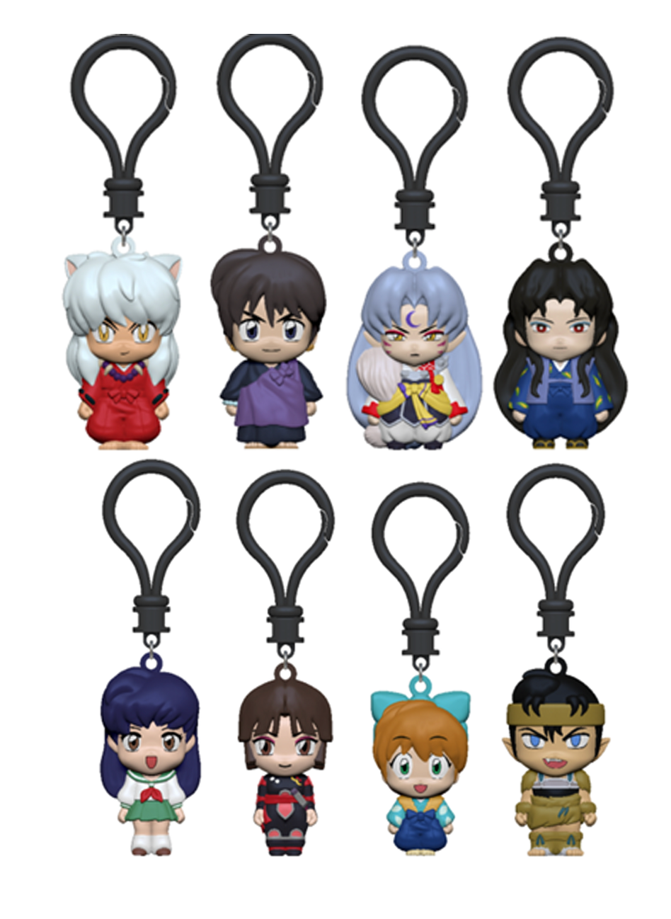 INUYASHA FIGURE HANGERS IN MYSTERY PACK