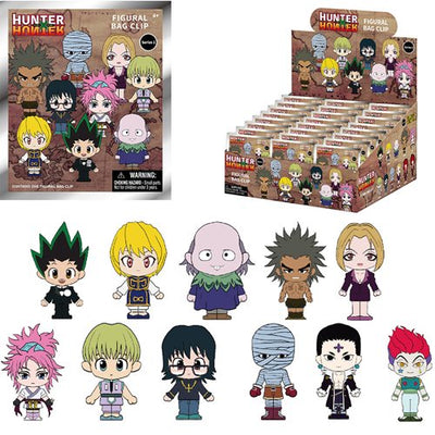 HUNTER X HUNTER FIGURE HANGERS IN MYSTERY PACK