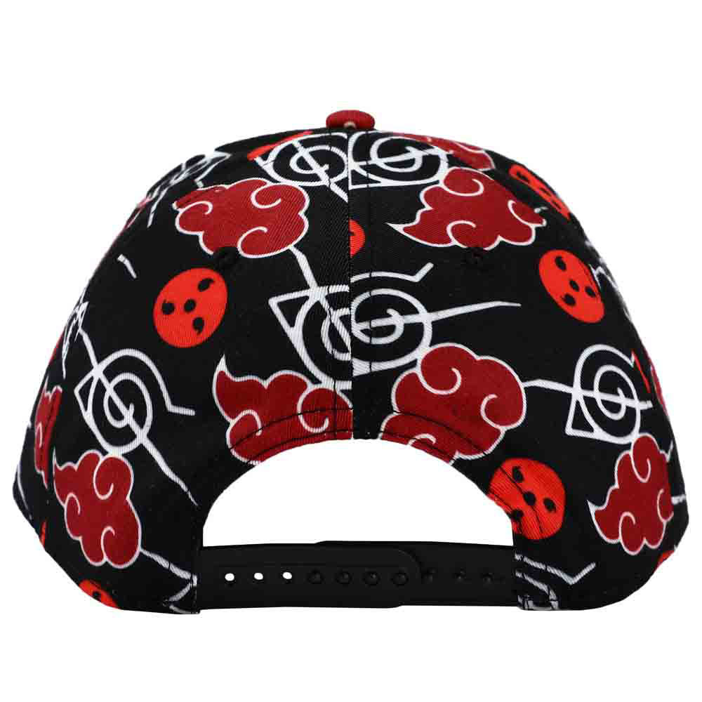 NARUTO AKATSUKI CLOUD & ANTI-LEAF VILLAGE SUBLIMATED HAT