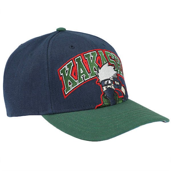 NARUTO KAKASHI PRE-CURVED BILL SNAPBACK