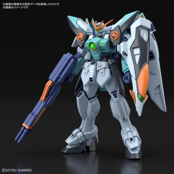 Bandai Hobby - Maquette Gundam - Wing Gundam Sky Zero Gunpla HG 1/144 13cm -