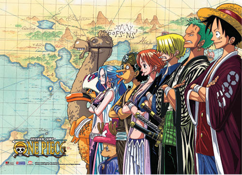 One Piece - Straw Hats Crew Wall Scroll