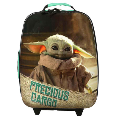 STAR WARS THE MANDALORIAN GROGU COLLAPSIBLE ROLLING LUGGAGE