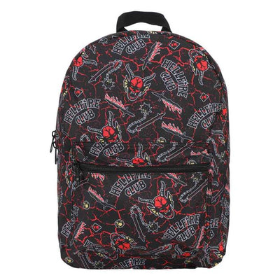 STRANGER THINGS HELLFIRE CLUB AOP LAPTOP BACKPACK