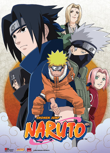 Naruto - Hidden Leaf Village Group Wall Scroll