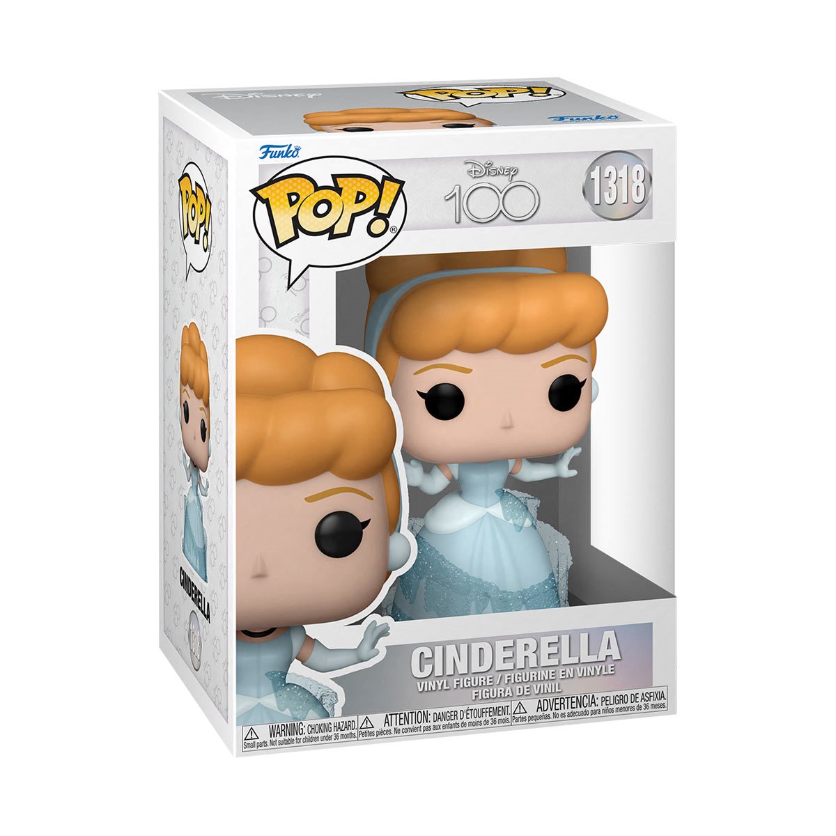 Disney 100 Cinderella Funko Pop! Vinyl Figure #1318