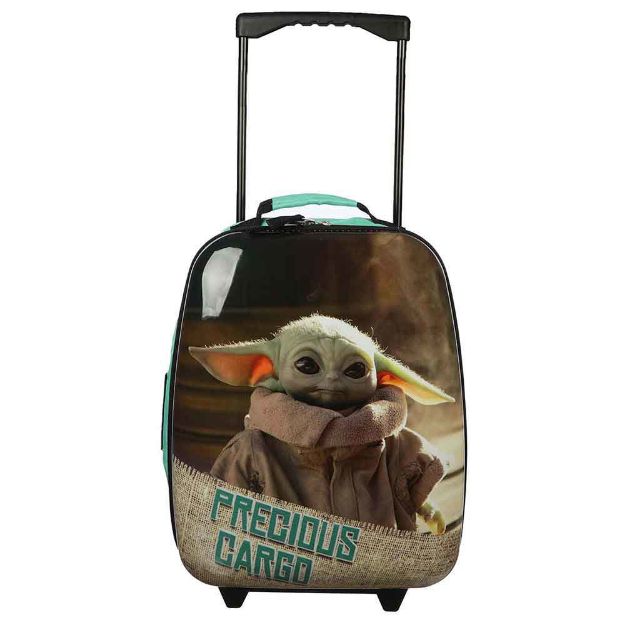 STAR WARS THE MANDALORIAN GROGU COLLAPSIBLE ROLLING LUGGAGE