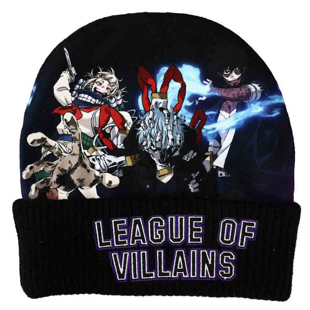 MY HERO ACADEMIA SUBLIMATED CROWN LEAGUE OF VILLAINS BEANIE