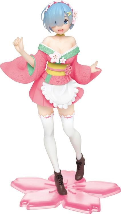 Re:Zero Precious Figure - Rem ~Original Sakura image ver.~Renewal~ Prize Figure
