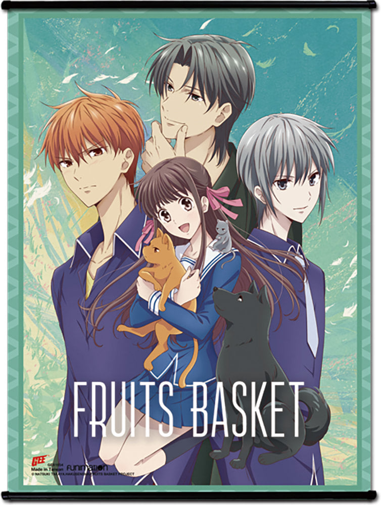 Fruits Basket - Key Art #A SS Wall Scroll 18.5"W x 25.2"H