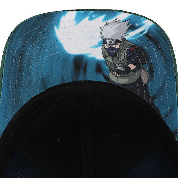 NARUTO KAKASHI PRE-CURVED BILL SNAPBACK