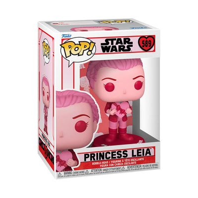 Star Wars Valentines Leia Funko Pop! Vinyl Figure #589