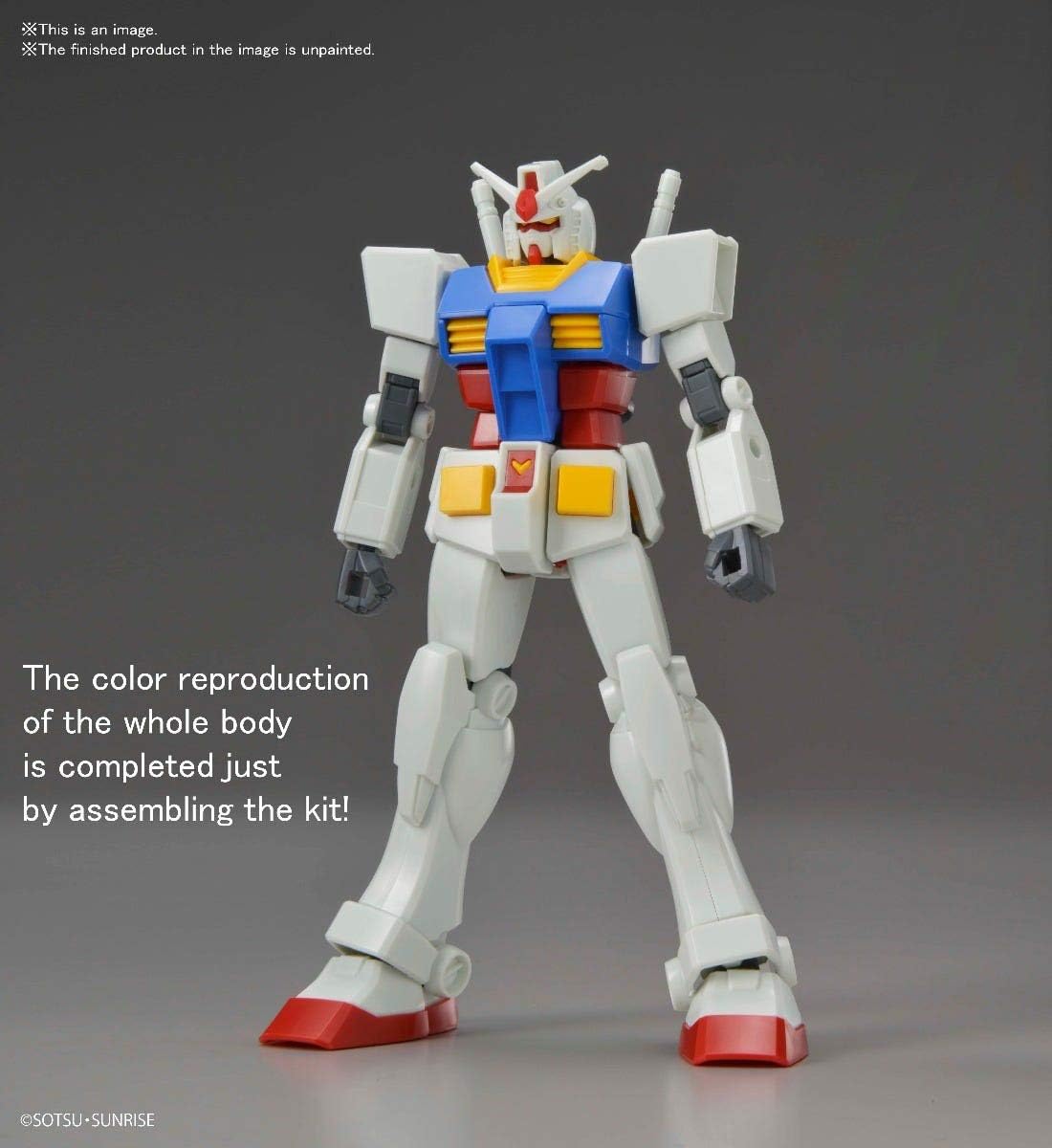 Bandai Hobby - Mobile Suit Gundam - 1/144 RX-78-2 Gundam, Bandai Spirits Entry Grade